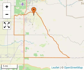 Area schools map